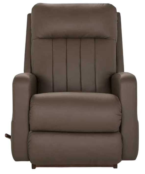 La-Z-Boy® Finley Stone Leather Manual Rocking Recliner Johnson's