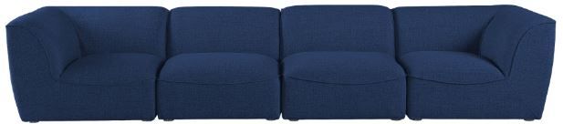 Meridian Furniture Miramar Navy Modular Sofa-1