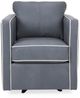 Decor-Rest® Furniture LTD 3050 Gray Swivel Chair-2