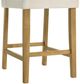 Armen Living Fauna Amber Glow/White Counter Stool-5