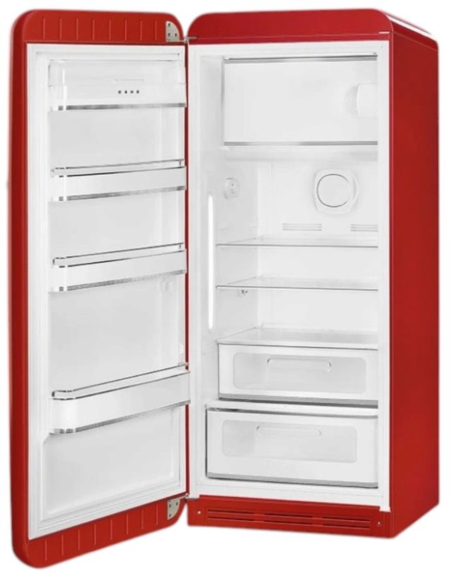 Smeg 50's Retro Style 9.9 Cu. Ft. Red Compact Refrigerator-1