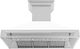 ZLINE 48" White Matte Wall Mounted Range Hood-3