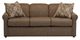 LaCrosse Furniture Customizable Trilogy Lawrence Queen Sleeper Sofa with Memory Foam Mattress-1