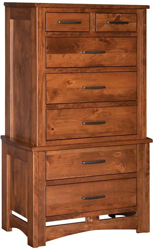 Country Classic Collection Customizable Homestead Chest on Chest-0