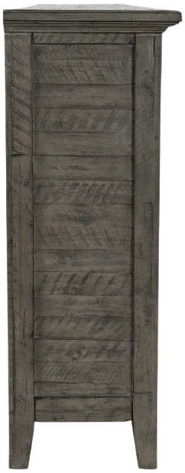 Jofran Inc. Rustic Shores Stone 6-Door Accent Cabinet-3