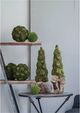 A & B Home Green 10" Textured Moss Ball-1