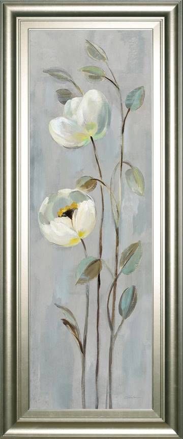 Classy Art Neutral Branches II on Gray by Silvia Vassileva Wall Art-0
