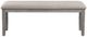 Homelegance® Armhurst Light Gray Dining Bench-2