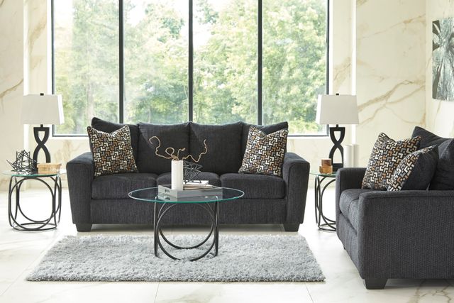Benchcraft® Wixon Slate Loveseat-4