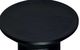 A & B Home Black Wooden Pedestal Side Table-4
