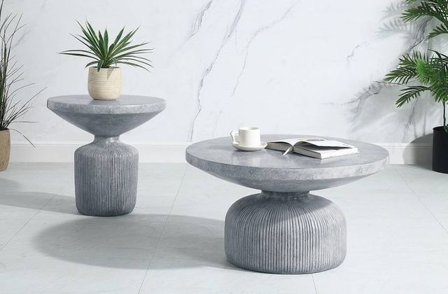 ACME Furniture Laddie Weathered Gray End Table-1