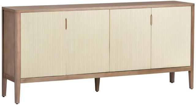Crestview Collection Montclair Brown/Cream Sideboard-0