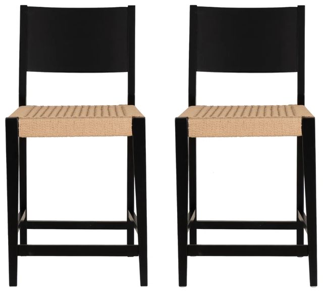 Powell® Cosgrove Black Counter Stool-3