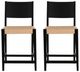Powell® Cosgrove Black Counter Stool-3