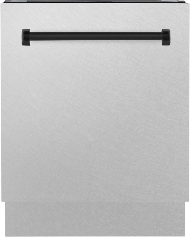 ZLINE Autograph Edition 24" Satin Stainless Steel Built In Dishwasher-0