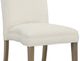 Fairfield® Customizable Entree Dining Camel Tall Back Armless Stack Chair with Mica Legs-3