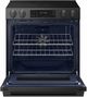 Samsung Bespoke 30" Matte Black Steel Smart Slide-In Electric Range with True Convection-1