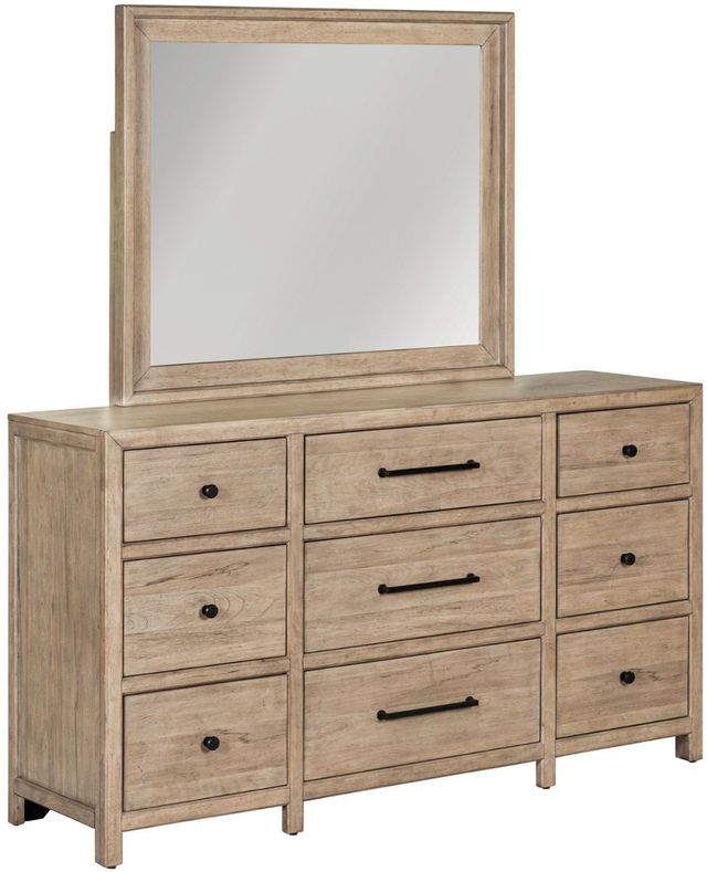 Liberty Furniture Proximity Place 4-Piece Barley Buff California King Poster Bedroom Set-3