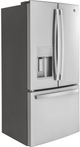 GE® 33" 17.5 Cu. Ft. Fingerprint Resistant Stainless Steel Counter-Depth French Door Refrigerator-2