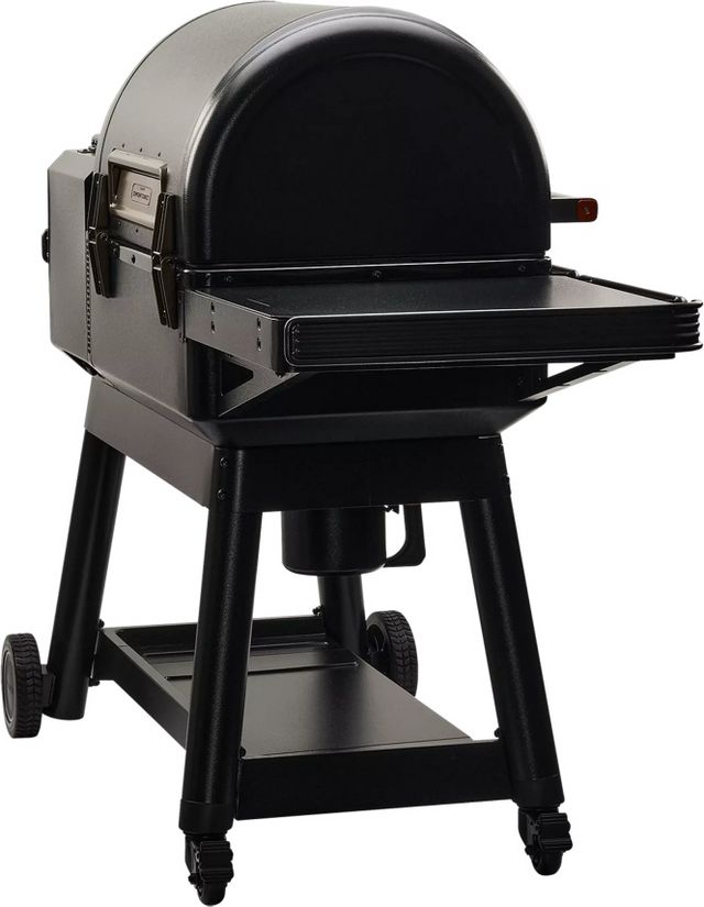 Traeger® Ironwood 518" Black Freestanding Wood Pellet Grill-1