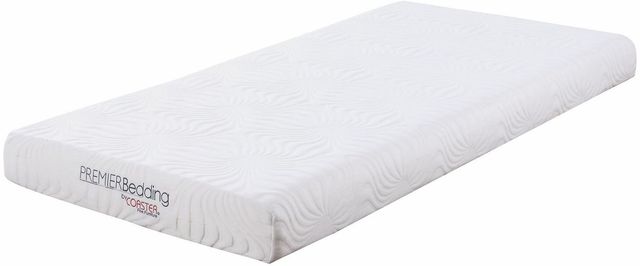 Coaster® Joseph White 6” Medium Memory Foam Twin Mattress-0