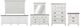 Liberty Furniture Allyson Park 5-Piece Charcoal/Wirebrushed White California King Bedroom Set-0