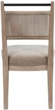 Bernards Trilogy Camel/Toffee Rope Back Side Chair-3