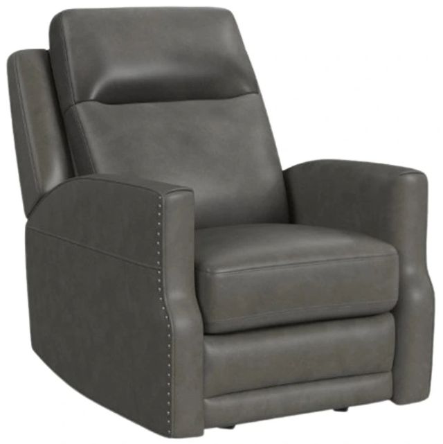 Flexsteel® Maxwell Cinder Power Gliding Recliner with Power Headrest and Lumbar-0