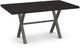 Amisco Customizable Alex Thermo Fused Laminate Table with 1.63" Thick Tabletop -0