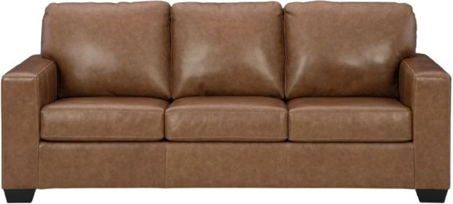 Signature Design by Ashley® Bolsena Caramel Queen Sleeper Sofa-1