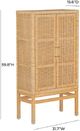 TOV Furniture Amara Natural Woven Rattan Cabinet-2
