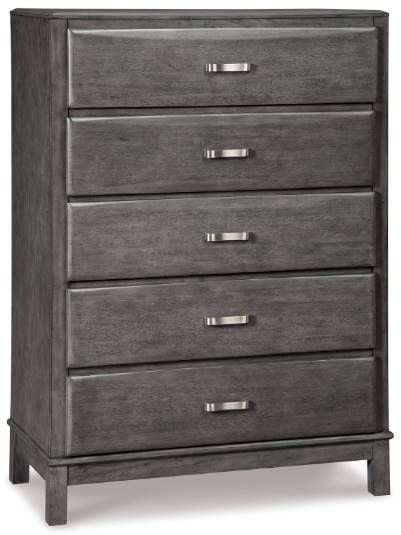 Signature Design by Ashley® Caitbrook 5-Piece Gray California King Storage Bed Set-3