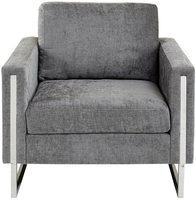 Olliix by INK+IVY Grey Madden Accent Chair-0