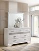 Coaster® Miranda White Dresser Mirror-5