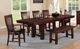 Winners Only® Retreat Brown Trestle Dining Table-1