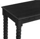 Crestview Collection Meridian Painted Black Console Table-2