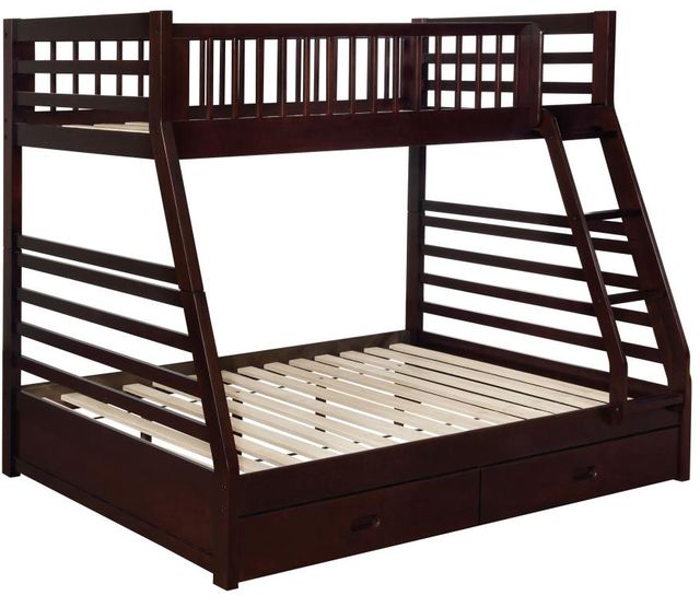 Coaster® Ashton Cappuccino Twin/Full Youth Bunk Bed-0