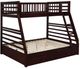 Coaster® Ashton Cappuccino Twin/Full Youth Bunk Bed-0