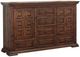 International Furniture Direct Terra Rich Brown Dresser-0
