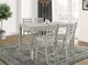 New Classic® Home Furnishings Pascal 5-Piece Driftwood Gray Counter Dining Set-1