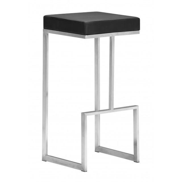 Zuo® Modern Darwen Black Counter Stool-0