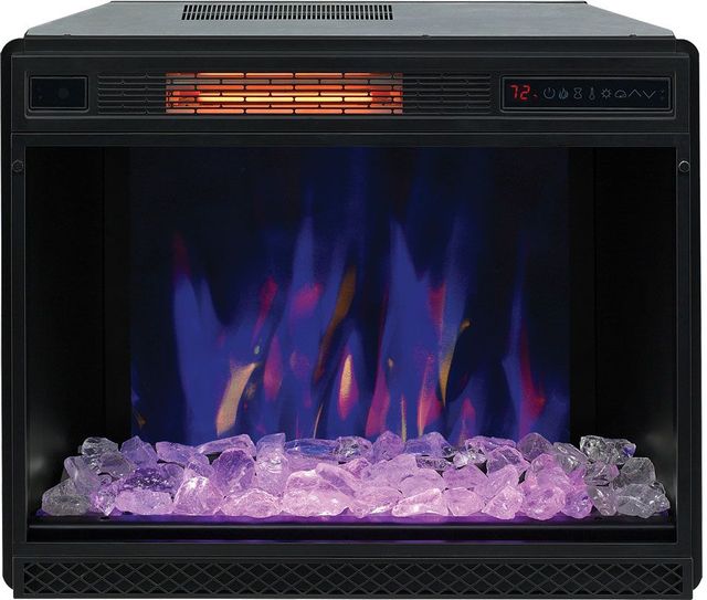 ClassicFlame® 28" 3D Infrared Quartz Electric Fireplace Insert-1