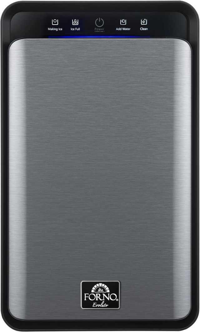 FORNO®  Sferico Evoluto 11" 5.6 lb. Black Ice Maker-0