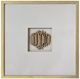 Crestview Collection Metallic Times 2-Piece Gold Wall Art Set-2