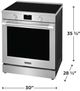 Frigidaire Professional® 30" Smudge-Proof® Stainless Steel Slide-In Induction Range-2