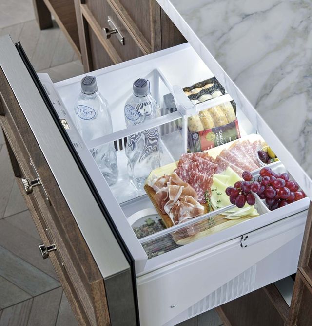Monogram® 24" 5 Cu. Ft. Panel Ready Refrigerator Drawers-2