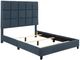 Legends Home Bridger Endurance Denim Queen Upholstered Panel Bed-0