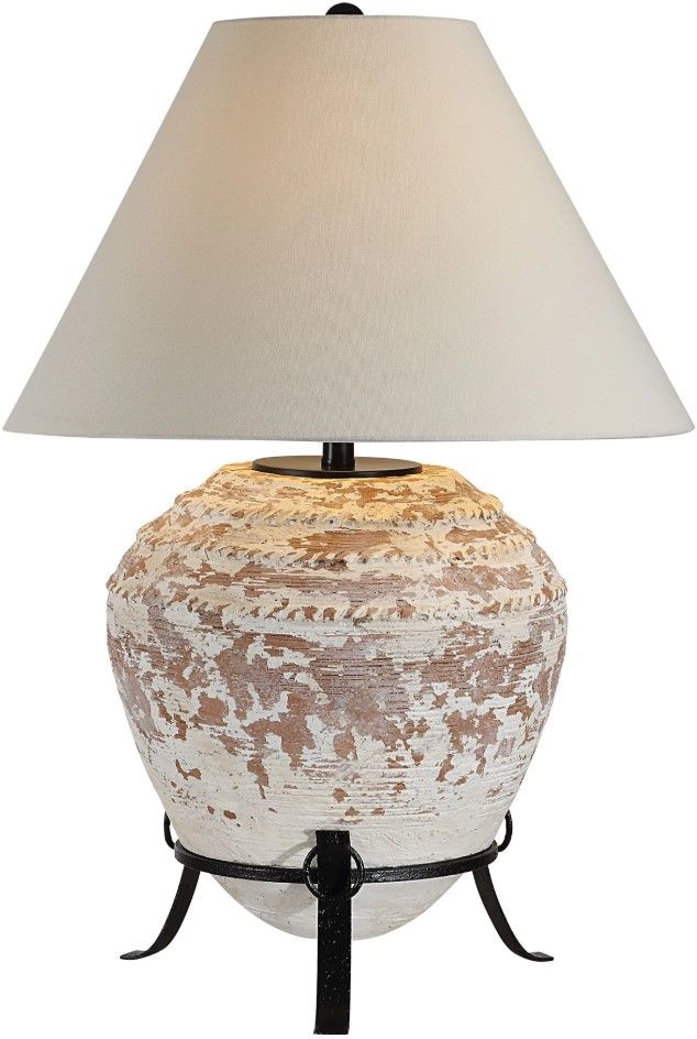 Renwil® Everren Silis Brown/Off-White Table Lamp-4