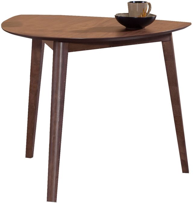 New Classic® Home Furnishings Oscar 3-Piece Natural Walnut Corner Height Table Set-1