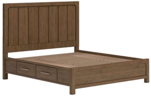 Signature Design by Ashley® Cabalynn Light Brown California King Storage Panel Bed